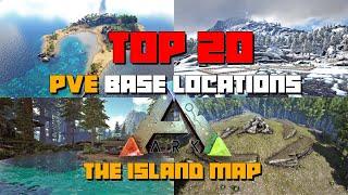 ARK: The Island | TOP 20 BEST PVE Base Locations