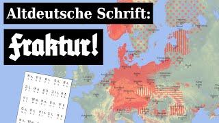 Fraktur - die deutsche Schrift!