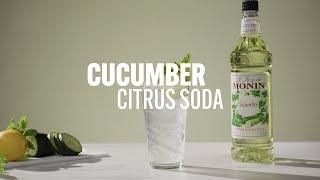 Recipe Inspiration: Cucumber Citrus Soda