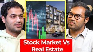 Real Estate Vs Stock Market - Where Should You Invest? | Ft. ASBL Founder | Raj Shamani Clips