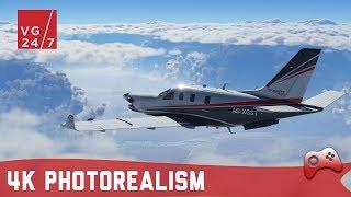 Microsoft Flight Simulator 4K Photorealistic Gameplay Preview