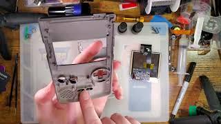 Laminated Game Boy Color IPS Kit (Funnyplaying Q5 v2.7)