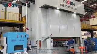 Yadon press YS2-630 Straight side Double-Point Press (Progressive Die Stamping)