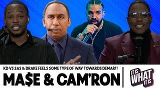 STEPHEN A SMITH VS KD BEEF & SHOULD DRAKE FEEL SOME TYPE OF WAY TOWARDS DEROZAN?! | S5 EP46