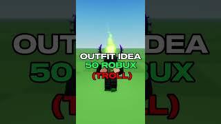 Troll Outift Idea For 50 Robux #roblox #robloxshorts #shorts