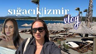 SIĞACIK, İZMİR VLOG️| en uygun beachi buldum, Sığacık’ta ne yenir?, Seferihisar vlog