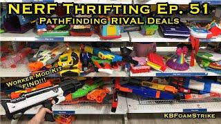 KBFoamStrike's NERF THRIFTING Vlog EP. 51: PathFinding RIVAL Deals - Pro Blaster Finds and MORE!!!