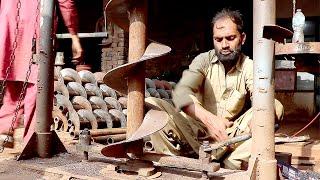 The indigenous art of making screw conveyor