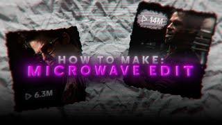 How To Make: TRENDING MICROWAVE EDIT | After Effects TUTORIAL