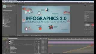 Infographics Version 2 AE template Customization Video-Intro