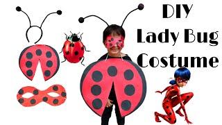 DIY Ladybug Costume | Miraculous Ladybug Dress-up | Halloween Costume #ladybug #costume