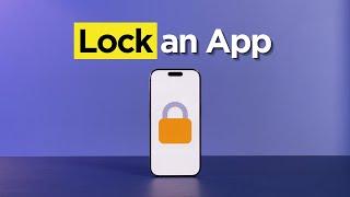 How to Lock & Hide apps with iOS 18