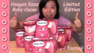 Haagen Dazs | Limited Edition | Ruby Cacoa Ice Cream | Tasting