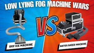 Dancing On The Clouds | Low Lying Fog Machine Comparison | Dry Ice vs NO Dry Ice | Both Lighting USA