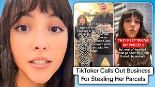 TikToker Calls Out Business In Wild Parcel Drama