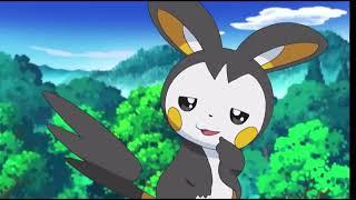 Emolga being greedy Pokemon