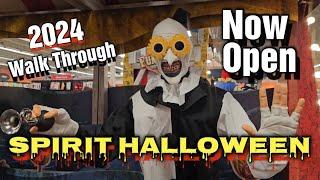 Now Open Spirit Halloween 2024 Walk Through.