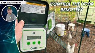 Omlet Smart AutoDoor Control Panel // Control your coup door remotely // Chickens