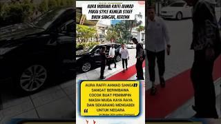 BERWIBAWA Raffi Ahmad Masuki Gedung Negara Dengan Kemeja Ajudan #raffiahmad #trendingshorts #shorts