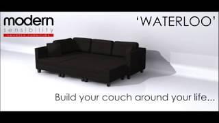 Modern Sensibility WATERLOO 100% Modular Sofa Set