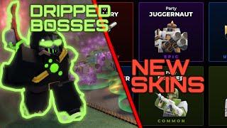 TDX Anniversary Update | New Skins | Dripped Out Bosses | Tower Defense X | Roblox