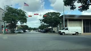 Georgetown, TX - Driving Around Downtown and Neighborhoods