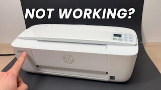 HP Deskjet 3700 Series Not Working? Let's Fix it!