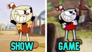 The Cuphead Show Vs. Cuphead Video Game - Direct Comparison