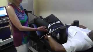 Live IDD Therapy disc treatment  with Enfield Osteopathic Clinic