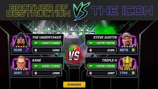 WWE MAYHEM Tag Team Match // Brother of Destruction Vs The Icon //