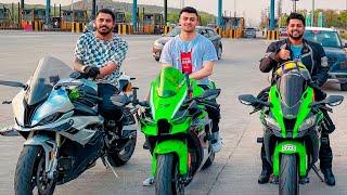 Pro Rider 1000 vs Samy vs Aamir Ride with Brothers ️