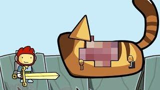 Ruining Scribblenauts by Using Bad Solutions To Problems