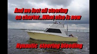 36' Hatteras Yacht Hynautic steering lost