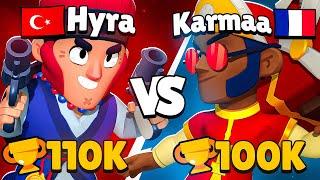 HYRA 110K  VS KARMAA 100K 