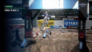 Monster Energy Supercross 4 - First person and first race on a 450cc