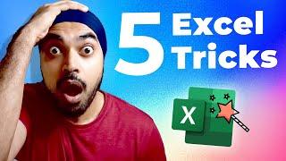 Highly Useful Excel Tricks that NO ONE Knows | Advanced Excel Tips and Tricks