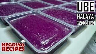 How to make ube halaya for food business | NEGOSYO RECIPES