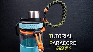 Paracord | Asa para Botellas de Agua Versión 2  #paracord #diy