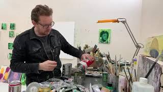 Watch me Painting! Session 021. Figurative Abstract Art | Bartosz Beda