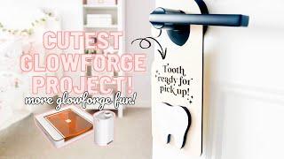 The Cutest Glowforge Project EVER! | Wood Project with Glowforge Aura Tutorial