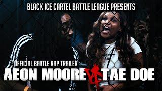 Tae Doe VS Aeon Moore || Black Ice Cartel || The Cage: Resurrection || Battle Rap Trailer