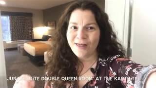 Junior Suite Double Queen Room at The Kartrite Resort & Indoor Waterpark