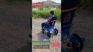 #electricwheelchair D9X Pro Automatic Folding  Exclusive EA ONE NO.1 www.ea-one.com #powerwheelchair