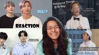 Hilarious Things BTS Say | BTS REACTION(BTS Chaos)