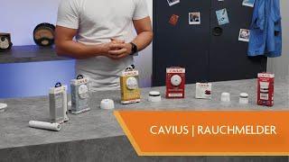 CAVIUS | Kleinster Rauchmelder der Welt