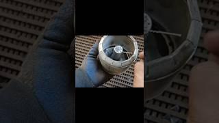 Used Oil Chamber and Nozzle Burner Making #diy #wasteoilburner #usedoilstove #oilburner #burner