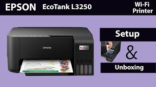 Epson Eco Tank L3250 Wi-Fi  Printer  | Unboxing | Setup