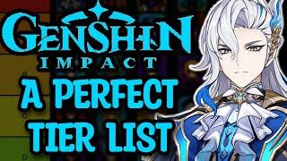 A Simple And Near Perfect Genshin Impact Tier List Before 5.0 | GENSHIN IMPACT TIER LIST 4.8