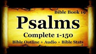 Holy Bible: Book 19 - The Book of Psalms - KJV Read Along HD 4K Audio Text (Narration 1)