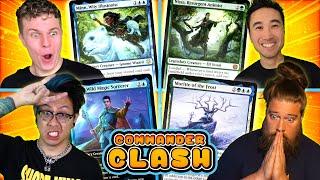 Simic Burn vs Mono-G Storm vs Mono-U Sacrifice vs Mono-U Elves | Commander Clash S17 E5